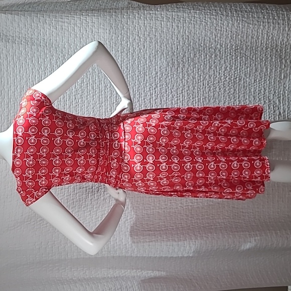 Bicycle Pattern Dress - Picture 5 of 8